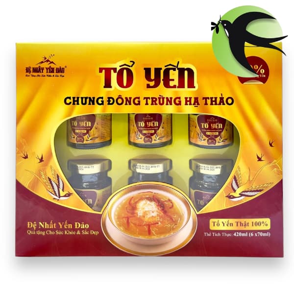 yến chưng đông trùng hạ thảo
