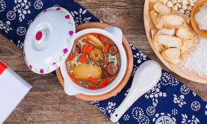 yến chưng nhân sâm