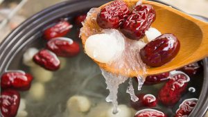 tác dụng của yến chưng táo đỏ